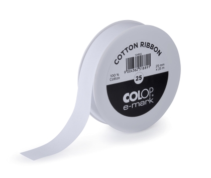 COLOP e-mark Cotton Ribbon 25 mm