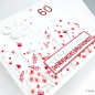 Preview: Zarte Blütenwiese rot-rosa, Designpapier - Alexandra Renke