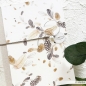 Preview: Flauschiger Federwirbel Braun-Beige, Designpapier - Alexandra Renke