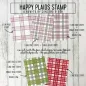 Preview: Happy Plaids, Clearstamp - Concord & 9th