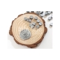 Preview: Wax Beads, Silber Perlmutt - Zibuline