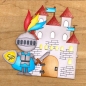 Preview: Castle Folding Card, Stanze - Elizabeth Craft Designs