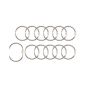 Preview: Buchbinderinge 3,2 cm, Silber - Vaessen