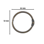 Preview: Buchbinderinge 3,2 cm, Kupfer - Vaessen