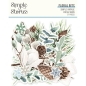Preview: Simple Vintage Fresh Snow, Floral Bits & Pieces - Simple Stories