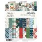 Preview: Simple Vintage Flannel Season 6x8 Paperpad - Simple Stories