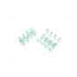 Preview: Plastikspirale Mint Transparent - Zibuline