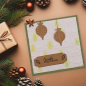 Preview: Weihnachtsdorf, Prägeschablone - Vaessen Creative