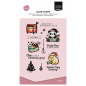 Preview: Panda Claus, Clearstamp - Vaessen Creative