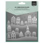 Preview: Schneelandschaft, Prägeschablone - Vaessen Creative