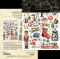 Preview: Merry-ful Greetings, Rub-On Transfer Set - Graphic45