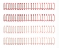 Preview: Cinch Wires, Korallenrot (1,6 cm / 5/8") - We R Memory Keepers