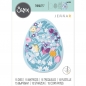 Preview: Intricate Floral Egg Thinlits, Stanze - Sizzix