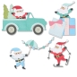 Preview: Santa Activities Thinlits, Stanze - Sizzix