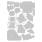 Preview: Snow Family Thinlits, Stanze - Sizzix