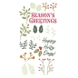 Preview: Happy Holly Days, Clearstamp - Sizzix