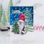 Preview: Merry Good Gnome, Clearstamp – Picket Fence