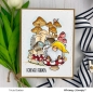 Preview: Gnome Friends, Clearstamps - Whimsy Stamps