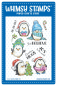 Preview: Penguin Winter Holiday, Clearstamps - Whimsy Stamps