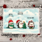 Preview: Penguin Winter Holiday, Clearstamps - Whimsy Stamps