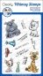 Preview: Doggie Birthday Party, Clearstamps - Whimsy Stamps