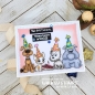 Preview: Doggie Birthday Party, Clearstamps - Whimsy Stamps