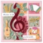 Preview: Music Notes, Sticker - Marianne Design