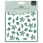 Preview: Leaves, Schablone - Vaessen Creative
