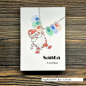 Preview: Christmas Santa, Clearstamp - Vaessen Creative
