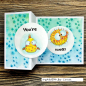 Preview: Bubbles, Prägeschablone - Vaessen Creative