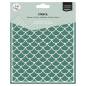 Preview: Fish Scales, Schablone - Vaessen