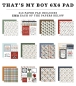 Preview: That's My Boy 6x6 Paperpad - Carta Bella