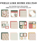 Preview: Feels Like Home 6x6 Paperpad - Carta Bella