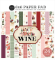 Preview: Wine 6x6 Paperpad - Carta Bella