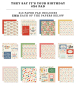 Preview: They say it's your Birthday, 6x6 Paperpad - Carta Bella