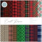 Preview: Tartan 12x12 Paper Pad - Craft Consortium