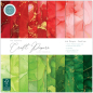 Preview: Ink Drops Festive, 12x12 Paper Pad - Craft Consortium