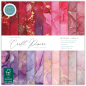 Preview: Ink Drops Rose #2, 6x6 Paper Pad - Craft Consortium