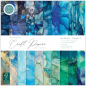 Preview: Ink Drops Ocean #2 12x12 Paper Pad - Craft Consortium