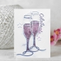 Preview: One-Liner Collection, Champagne Flutes, Stanze- Creative Expressions