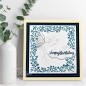 Preview: Entwined Floral Frame, Schablone - Creative Expressions