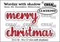 Preview: Wordzz#02 Merry Christmas, Stanze - Crealies