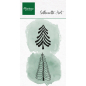 Preview: Silhouette Art Jolly Trees, Clearstamp - Marianne Design