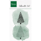 Preview: Silhouette Art Merry Trees, Clearstamp - Marianne Design