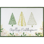 Preview: Silhouette Art Merry Trees, Clearstamp - Marianne Design