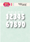 Preview: Bubble Numbers, Stanze - Craft&You