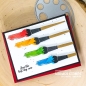 Preview: Paint Brush Strokes, Clearstamps - Whimsy Stamps