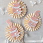 Preview: Rosette mit Ornamentrand, Stanze - Alexandra Renke