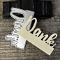 Preview: Dank , Stanze - Farbton Papier