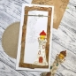 Preview: Leuchtturm, Stanze - Gummiapan